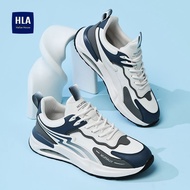 HLA/Hailan House Men's Shoes Comfortable Anti-slip Running Sports Shoes Fashionable All-match Soft-s