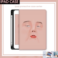For IPad Air 1 2 Case with Pencil Holder Trifold Ipad 10th 9th 8th 7th 6th 5th Gen Cover Ipad Pro 11 12.9 10.5 9.7 10.2 10.9 Case Ipad Mini 6th 5th 4th 3rd 2nd 1st Generation Case