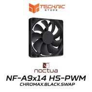 Noctua NF-A9x14 HS-PWM radiator fan chromax.black.swap