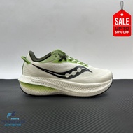 Saucony Triumph 21 Genuine Shoes In Green Fullbox