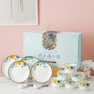 Hampers Plate SET+Ceramic Bowl/Plate SET+JAPANESE Bowl FREE BOX