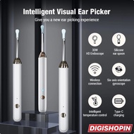 Endoscope Camera Ear Lighter Ear Cleaner Endoscope HD WiFi | Multifunction Ear Cleaning Mini Camera 