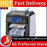 Money Counter Machine Mixed Value Money Counter Bill Counter Sort Machine Banknote Detector 2E1E