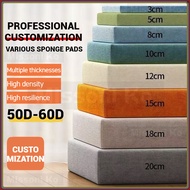 foam sofa cushion Customizable 50D/35D/60D High Density Sponge Mat Sofa Sponge Cushion Customized Th