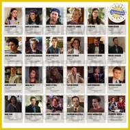 ◱ ☎ ♆ SET 24pcs Gilmore Girls Characters Waterproof Poster Print Pack Minimalist Merch Merchandise