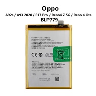 OPPO A92S PDKM00( A93 4G)CPH2121 CPH2123 RENO4 Z CPH2065 BLP779 2020 BATTERY BATERI 4000mAh RENO 4 4