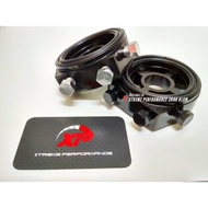 ADAPTOR OIL TEMP PRESSURE BLACK NB
