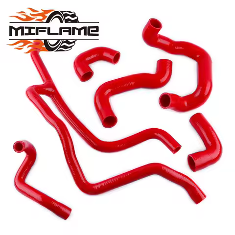 Silicone Radiator Coolant Hose For 1988-1993 1992 1991 1990 1989 BMW E30 M20 325 325i 6cy