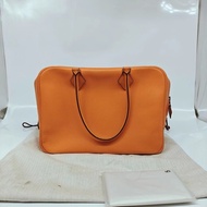 98新 Hermes 愛馬仕plume32框P  愛馬仕橙