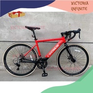 Cronus 700C Alloy Racing BIke Road Bike Sensah 18 Speed  Internal Cable Routing  CR700220-BC  FREE G