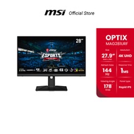 MSI MONITOR OPTIX MAG281URF eSports Gaming Monitor  27.9" 4K  Rapid IPS, UHD  144Hz  1ms (จอมอนิเตอร์)[Pre-Order จัดส่งภายใน7-15วัน]