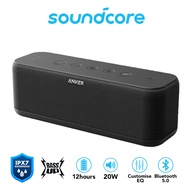 Soundcore by Anker Boost Bluetooth Speaker with Well-Balanced Sound, BassUp, 12H Playtime, USB-C, IPX7 Waterproof(A3145)