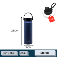 EZALO 304 Stainless Steel Thermos Flask Space Bottle Beverage Vacuum Tumbler (500/900ml)