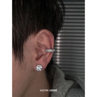 earring for women earring pearl earring Diamond-Studded Zircon Ear Bone Clip Single Non-Pierced Earr