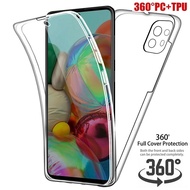 Xiaomi Mi 11 Lite 5G NE 11 10t Pro 11Ultra Mi11Lite 11Lite Upgrade Double Clear Phone Case Full Protection 360 Degree Transparent TPU Shockproof Thin Casing Cover For Xiomi 11 Lite Shell