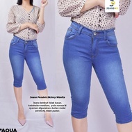 Women's 7/8 Short Jeans Women's 7/8 Denim Pants Women's Mid-Length Pants