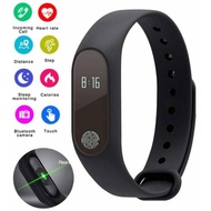 Max save - M2 saturasi oksigen Bluetooth Jam Tangan untuk Olah Raga Smart watch Heart Rate Monitor F
