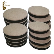 [kokiya] 16 X Felt Furniture Glider Pads, for Heavy Duty Floor Furniture Movement