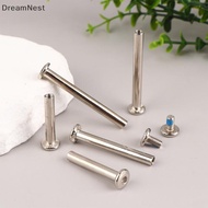 [DreamNest] 2Sets stainless steel luggage screws, luggage accessories Luggage Wheels Bolts 6*33-60mm