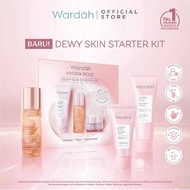 Wardah Hydra Rose Dewy Skin Starter kit 3 in 1 || paket skin care Hemat