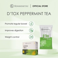 Kinohimitsu D'Tox Peppermint Herbal Tea Bag 2g - Digestive Health Support, Slimming