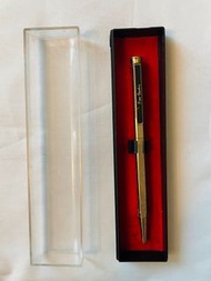 復古80年代 Pierre Cardin皮爾卡丹鍍金原子筆 gold plated ball pen