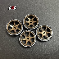 ชุดอุปกรณ์เสริมรถ RC รุ่น TG RACING TE37 Aluminum Alloy 22mm Wheel Hub พร้อมยาง DDrift สำหรับผู้ชายแ
