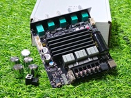 ZK-ST21 **งานแท้** TPA3221 กำลังขับ100W*2+200W DC 12-30v รองรับปรีไมค์ zk amp แอมป์จิ๋วขับซับ zk3002