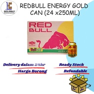 [SHIP WITHIN 24 HOURS] Redbull Energy Drink Gold Can 250ML (24 X 250ML)