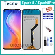 Original Tecno Spark 5 / Spark 5 PRO LCD Display Touch Screen Digitizer Tecno KD7 KD7H KD7S LCD Repl