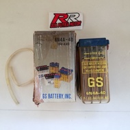 Battery acu accu motor 6 VOLT v 6v GN4A-4D 6N4 A 4 ampere yamaha L2g l2s l2sn L2super L2 g super yb1