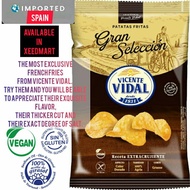 VICENTE VIDAL VEGAN 150G REAL POTATO CHIPS MADE IN SPAIN SINCE 1931