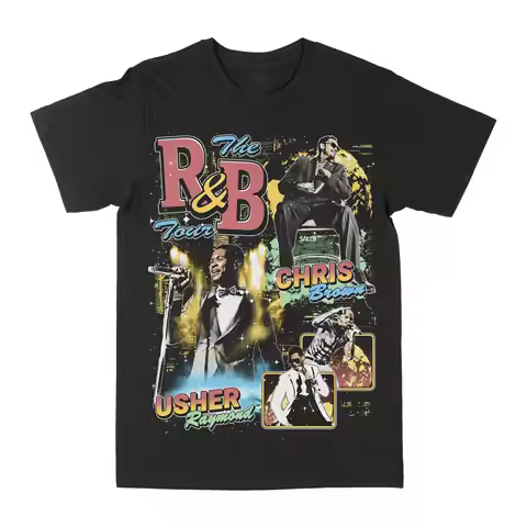 Raymond_Brown _The R&B Tour_ Color Graphic Tee