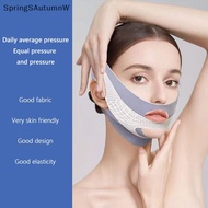 [SpringSAutumnW] Face-Lift With Sleep Face V Shape Facial Slimming Bandage Relaxation Shape Lift Red