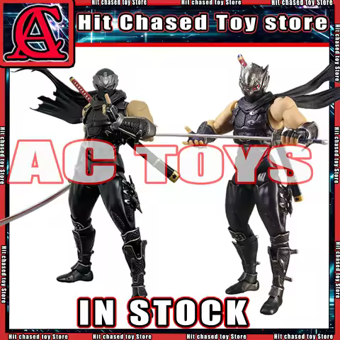 In Stock AC Factory Toys Ninja Gaiden Ryu Hayabusa Action Figures Kaiyodo Revoltech Figurine Ko Mode