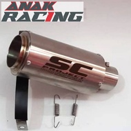 Silenser SC Project Titan . SC Project Titan Silencer. SC Project Titan silencer inlet 50mm UNIVERSA