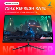 27 Inch HD Monitor PC Screen curved surface 75HZ Computer professional borderless esports display