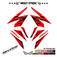Honda Supra Striping Sticker GTR 150 / Rs 150 (3) Sticker GTR / Winner 150 Basic Color