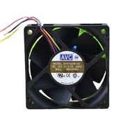 New CPU Cooling Fan For AVC DV07020B12U 12V 0.7A 7CM Large Air Volume PWM Temperature Control Double