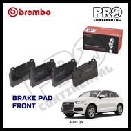 GENUINE BREMBO AUDI Q5 FRONT BRAKE PAD [1 SET (LH+RH)]