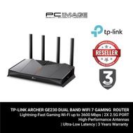 TP-LINK  ARCHER GE230 WIFI 7 GAMING ROUTER ROUTER UP TO 3600MBPS - 3YW