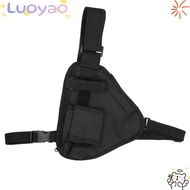 LUOYAO1 for Walkie Talkie Chest Bag, Zipper Closure Multi-Pocket Design for Walkie Talkie Holder Ves