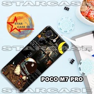 Softcase poco m7 pro/S18/Motif /case poco m7 pro /casing poco m7 pro/silicone