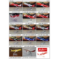 EX-STOCK di Malaysia  🎁 AIR ASIA 16cm Metal (Die-Cast) World Wide Aeroplane Model/GIFT ITEM HOBBY CO
