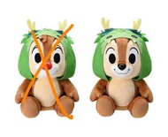日本景品 Sega 25cm高 全新有牌 鋼牙 迪士尼 Disney chip n dale Chip'n'Dale 䓫䓫與蒂蒂 龍年造型 2024 龍年 公仔