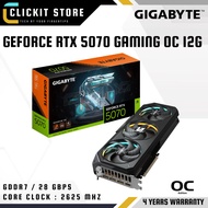 GIGABYTE GeForce RTX™ 5070 GAMING OC 12G Kad GPU Graphics Card | 2625 MHz | GV-N5070GAMING OC-12GD