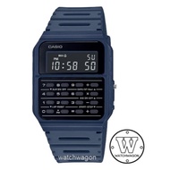 [Watchwagon] Casio CA-53WF-2B Data Bank Calculator Blue Resin Band Watch  CA-53WF  CA53WF-2B  ca-53