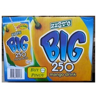 ♞,♘,♙Zesto Big 250 Mango Drink (250ml x 10packs)