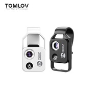 [🔥200X Micro Lens🔥] 200X CPL Microscope Lens Mobile Phone Macro Lens High Magnification LED Mini Por