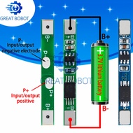 BS 5PCS 1S 3.2V 3.7V 3A LiFePO4 / Lithium Li-ion BMS PCM Battery Protection Board Pcm For 18650 3265